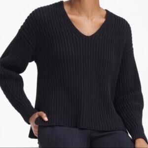 Everlane the texture v neck sweater